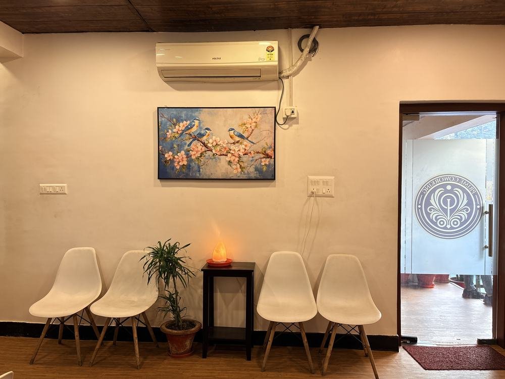 Reception waiting area