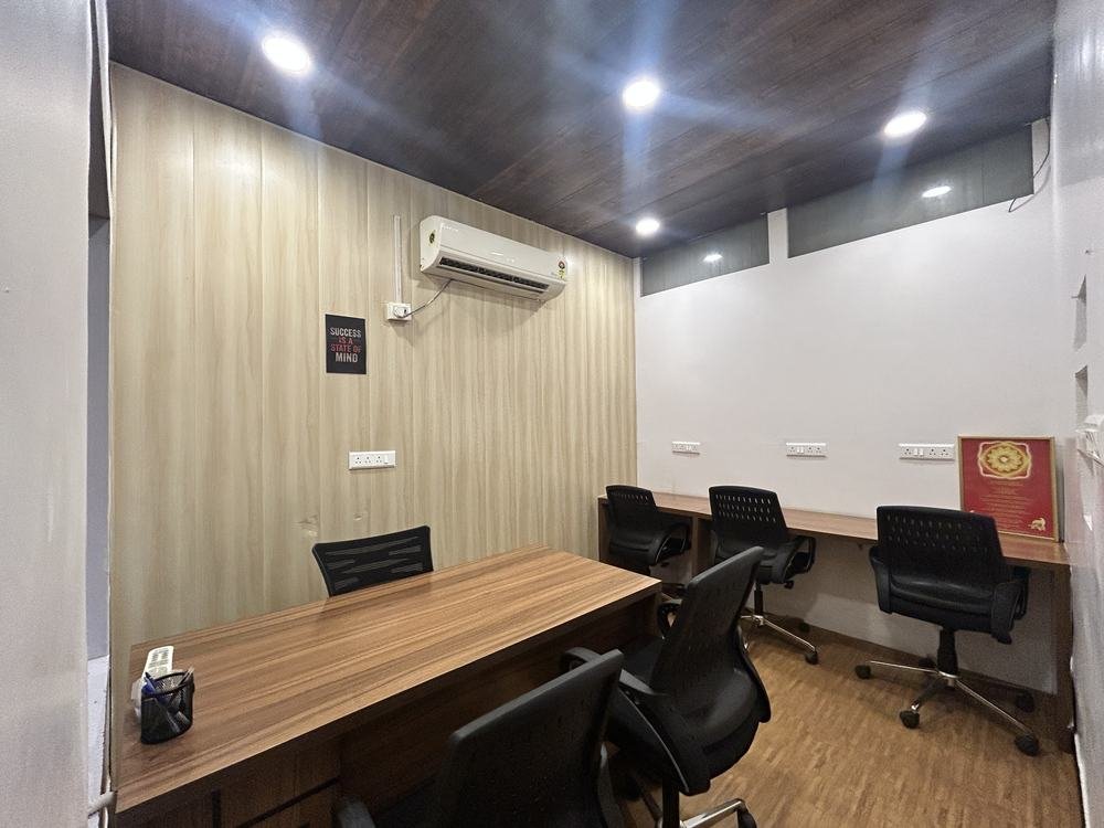 Shared work desks